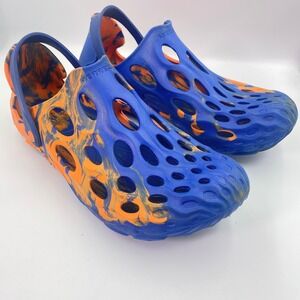 Merrell Hydro Moc‎ Water Shoes Clogs Orange Blue Swirl Men's Size 13